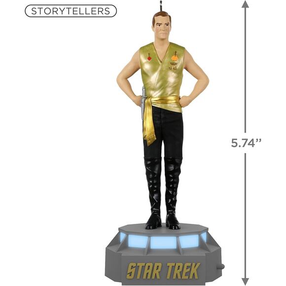 Hallmark Ornament Storyteller - Star Trek Set of 7 - Picture 2 of 8